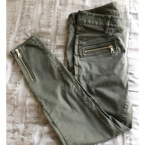 Loft Zip Skinny Jeans